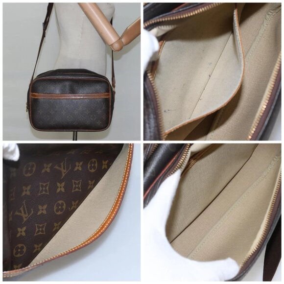 LOUIS VUITTON Monogram Reporter PM Shoulder Bag - Picture 15 of 15